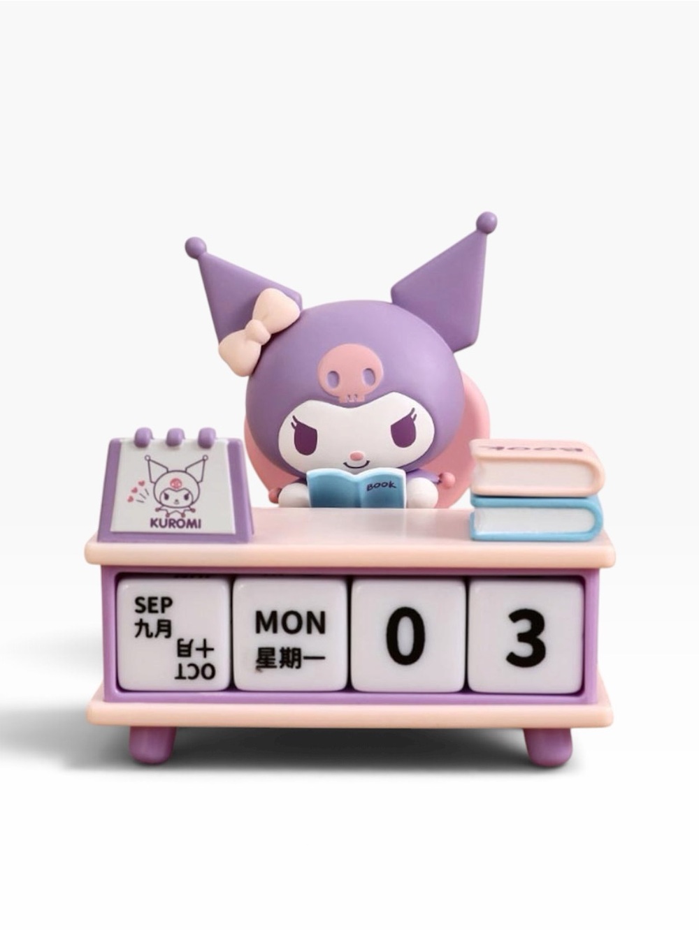 Kuromi Perpetual Calendar Figure Set